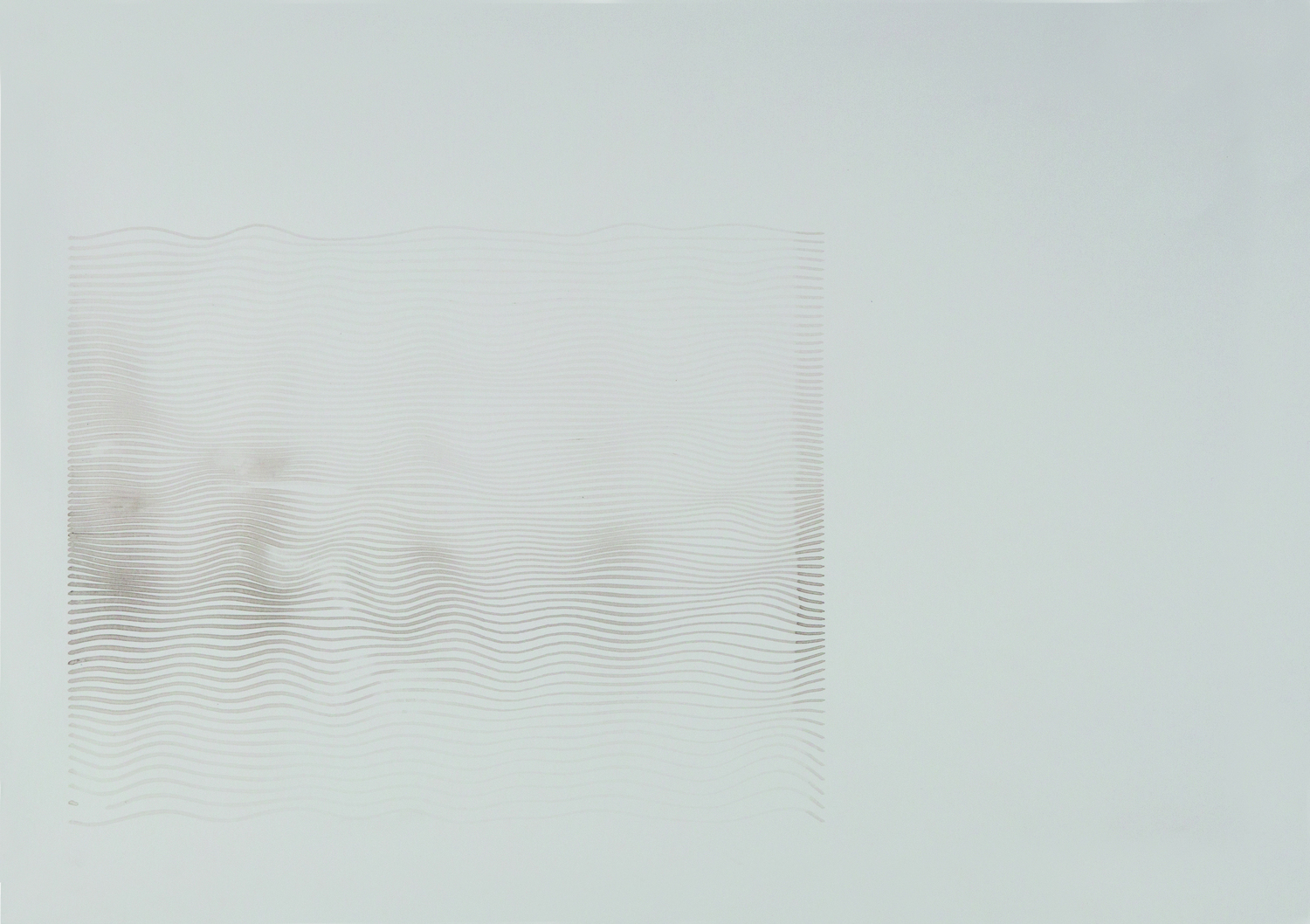 Wave_Sensor 2.X - Pigmentierte Zeichentusche auf Papier